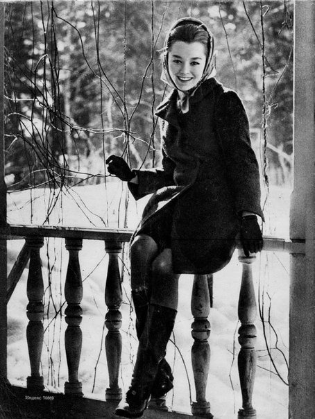 Анастасия Вертинская Советская и российская актриса театра и кино.1970г.