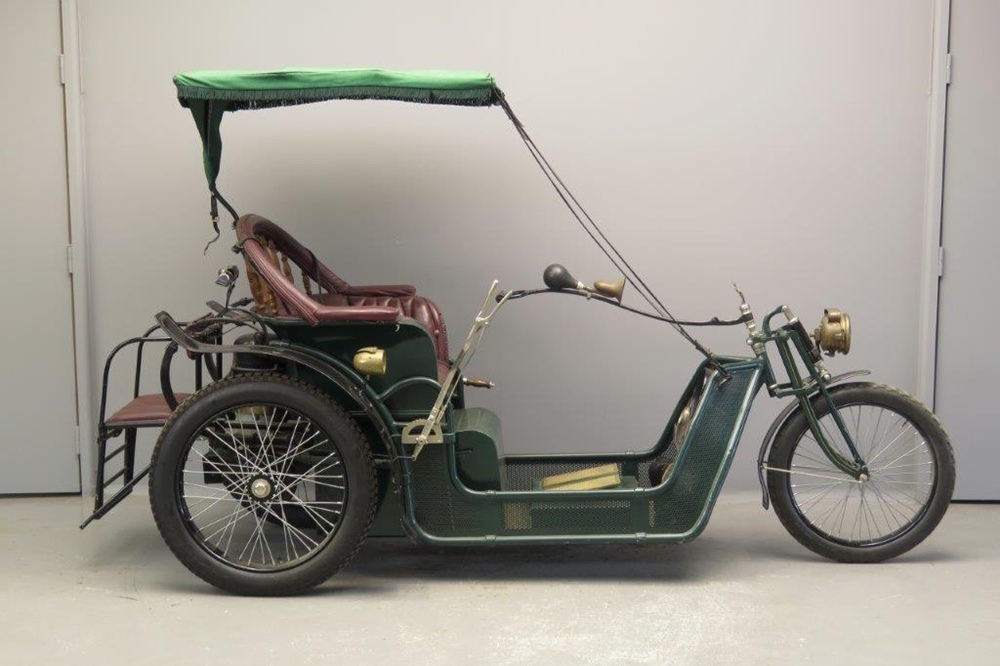 Электрический трицикл Carter 1919