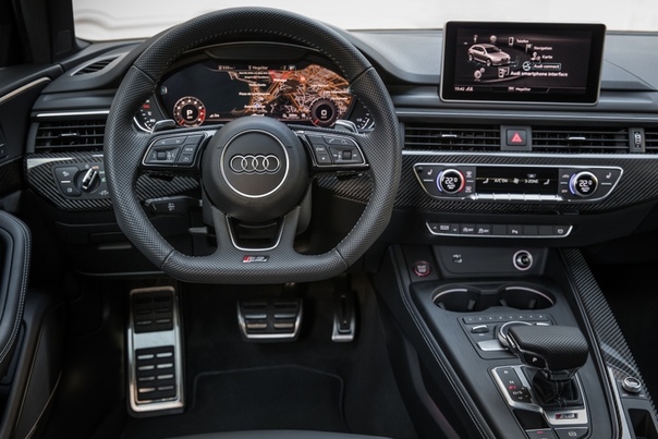 Обзор : Audi RS4 Avant (B9) Двигатель: 2.9 V6 Twin-TurboМощность: 450 л.с. при 5700-6700 об/мин Крутящий момент: 600 Нм при 1900-5000 об/мин Трансмиссия: Автомат 8 ступ. Разгон до сотни: 4.1 сек