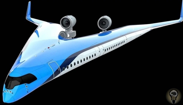 Самолет, в котором пассажиры сидят внутри крыльев Голландская авиакомпания LM совместно с Делфтским технологическим университетом изобретает весьма необычный самолет. Названный Flying-V из-за